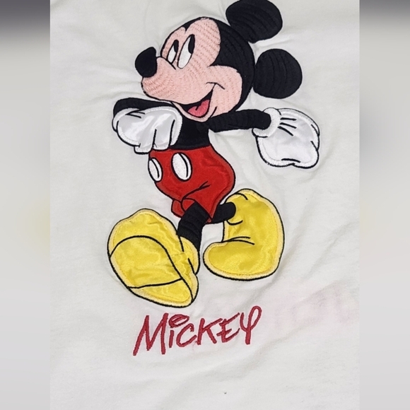 Disney Store Embroidered Mickey Mouse 100% Cotton Tee. Jennifer Embroidered. - Picture 2 of 10